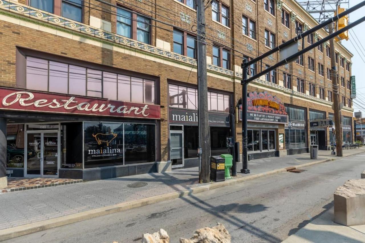 Modern Upscale 1Br Fountain Square Indianápolis Exterior foto